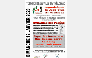 Tournoi de Trelissac - 12/01/2020