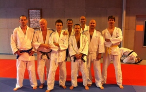 De gauche à droite : Alexandre, Michel, Christophe, Olivier, Pablo, Bruno, Yohan et Philippe.