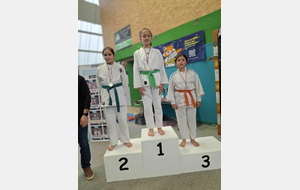 Nos benjamin(e)s - Aïnhoa 2ème et Layla 3ème