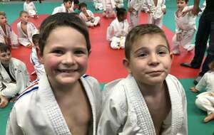 Nos mini-poussin(e)s - Sacha et Louis