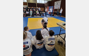 Nos Poussin(e)s - Maëline, Gabrielle, Tasnim et Aïnhoa à l'arbitrage