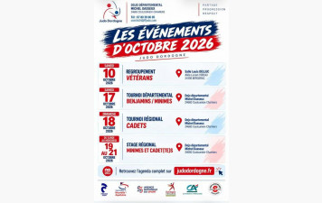 Au programme en Octobre