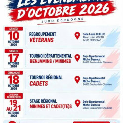 Au programme en Octobre